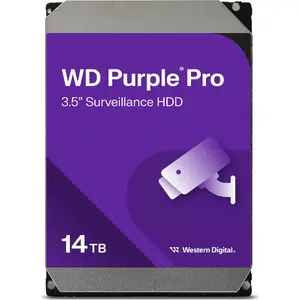 Internal hard drive Western Digital Purple Pro 14 TB 7200 RPM 512 MB 3.5" SATA III