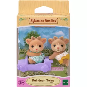 Figūriņu komplekts Epoch Sylvanian Families Reindeer Twins — briežu dvīņi, ieteicams no 3 gadu vecuma