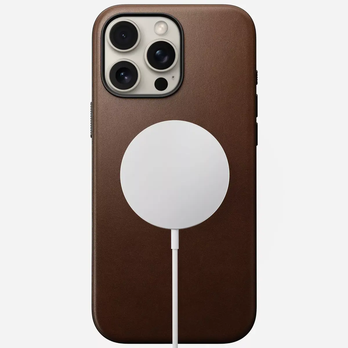 Nomad Modern Leather Case for iPhone 16 Pro Max Photo 2