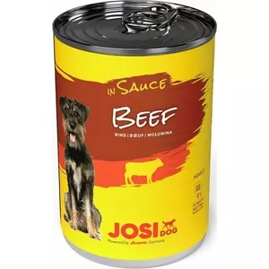 Mitrā suņu barība JosiDog no Josera, liellopa gaļa mērcē, 415 g