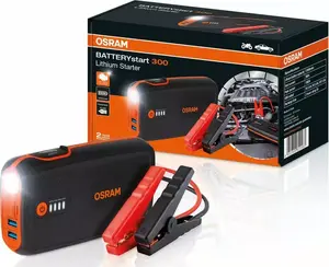 Пусковое устройство/Power Bank Osram BATTERYstart 300 OBSL300 — пуско-зарядное с фонарём и функцией powerbank