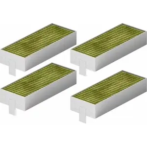 Plīts nosūcēja filtrs Siemens HZ9VRCR1 — nomaiņas filtrs, balts/dzeltens, 400 g, piemērots Siemens