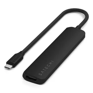 Satechi ST-P6SK USB Type-C хаб 10000 Mbit/s HDMI RJ-45