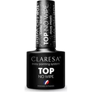Claresa Top No Wipe Glitter Silver 5g