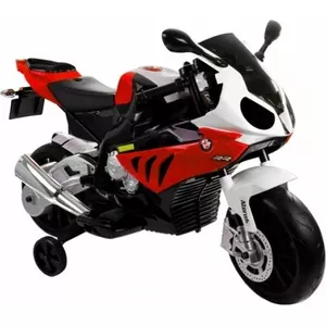 Электромотоцикл LEAN Sport BMW S1000RR — красный, на аккумуляторе, детский