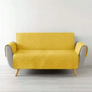 Sofa cover Douceur d'Interieur WELL, quilted microfiber, 279 x 179 cm
