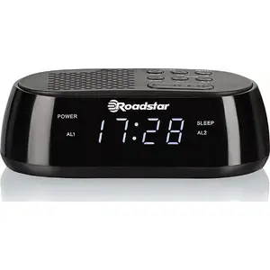 Цифровой радиоприемник с часами Roadstar CLR2477, FM-тюнер, ЖК-дисплей