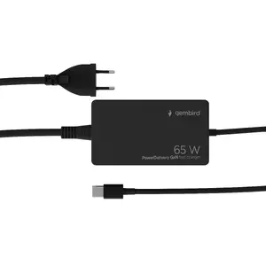 Зарядные устройства Gembird NPA-AC-PDQC65-01 65W USB-C Power Delivery
