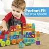 Конструктор Mega Bloks MEGA BLOKS Building Basics ABC Learning Train Photo 2