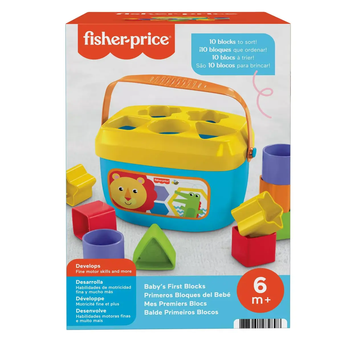 Детские блоки Fisher-Price Baby's 1st Blocks Photo 6