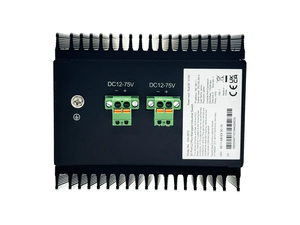 LEVELONE IGX-2072 Managed Industrial 20-Port Switch Photo 3