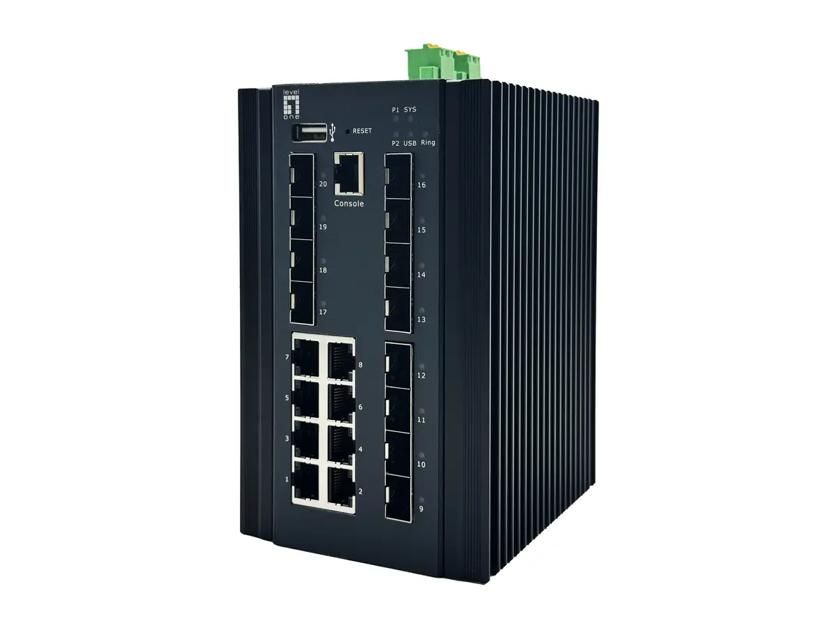 LevelOne IGX-2072 20-portu L2 Plus vadāms