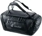 Ceļojumu soma DEUTER Duffel Pro 60 — 60 L ietilpība, melna, sporta/ceļojumu soma