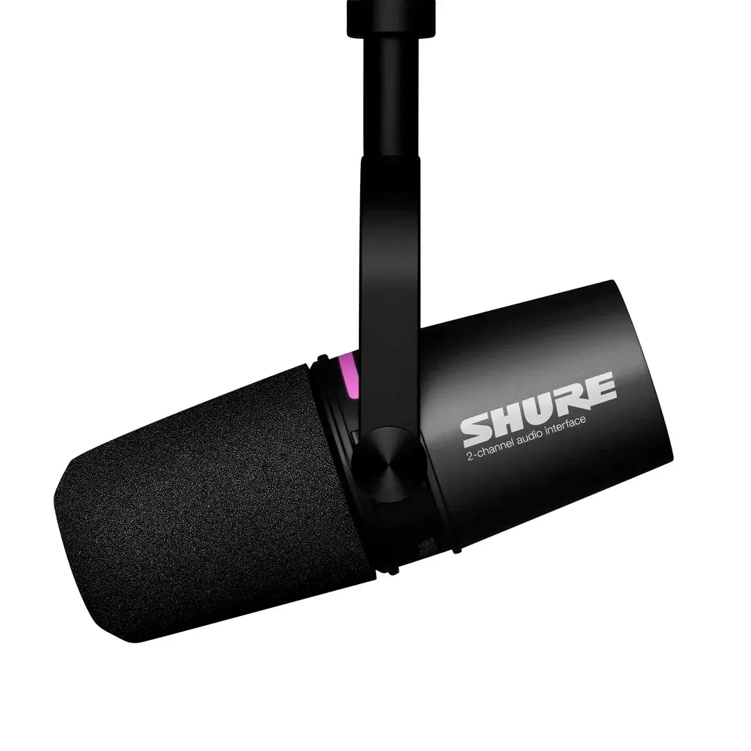 Shure MV7I podkāstu mikrofons — USB-C/XLR Photo 2