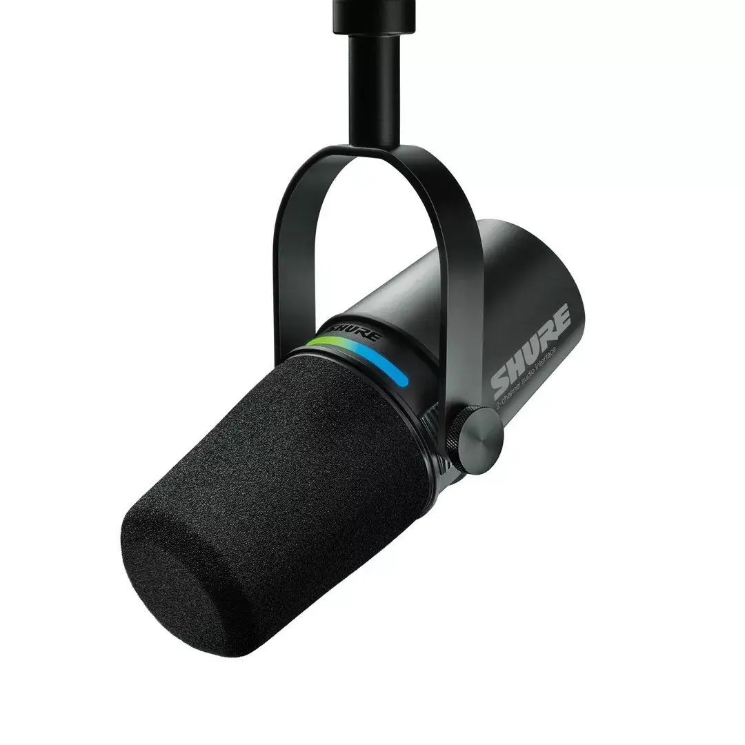 Shure MV7I podkāstu mikrofons — USB-C/XLR Photo 4