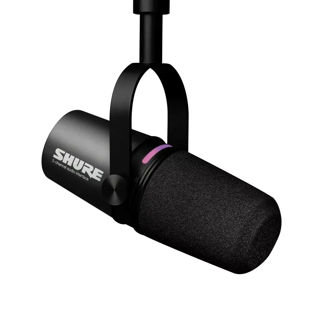 Shure MV7I podkāstu mikrofons — USB-C/XLR Photo 5