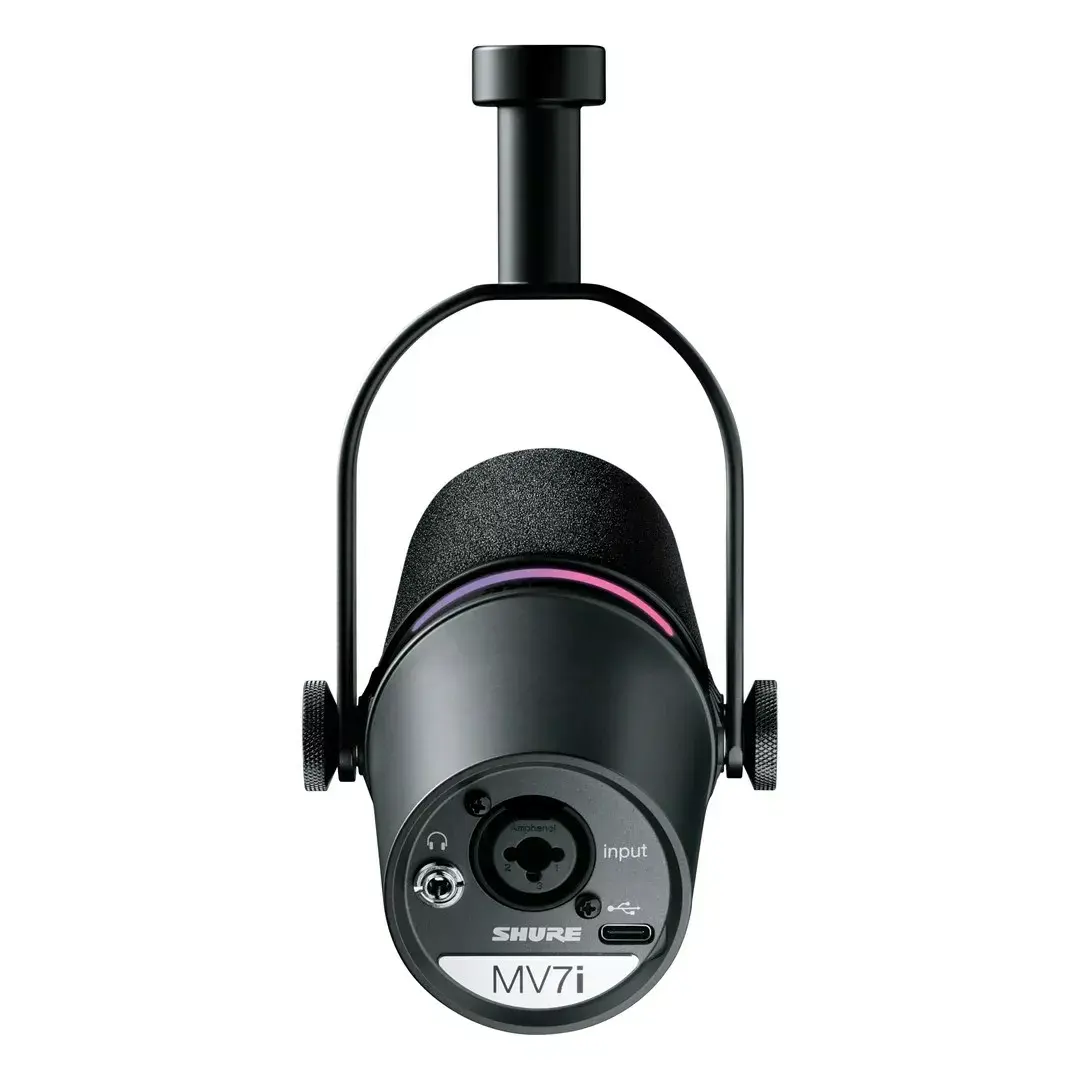 Shure MV7I podkāstu mikrofons — USB-C/XLR Photo 8