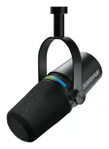 Студийный микрофон Shure MV7I, проводной, XLR/USB, черный