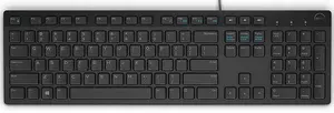 Проводная клавиатура Dell JD2VN — раскладка UK, 105 клавиш