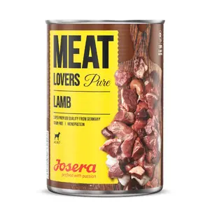 Josera Meat Lovers Pure Lamb Взрослый 400 г Вкус Ягненка Без Искусственных Красителей