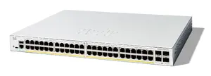 Cisco Catalyst C1200-48P-4X-RF Managed L2/L3 Network Switch with 48 Gigabit Ethernet Ports, 4 SFP+ Slots and PoE+ Support