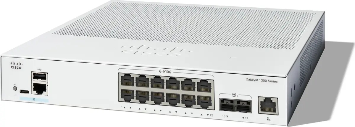 Cisco Catalyst C1300-12XT-2X pārvaldāms L2/L3 tīkla