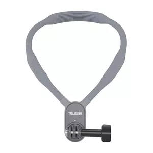 Neckband Telesin TE-HNB-002 adjustable for sports cameras and phones, universal mounting, lightweight