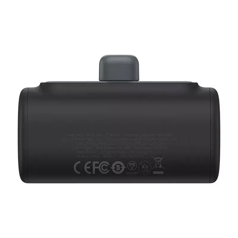Портативный аккумулятор OS-Baseus Compact IP 5000mAh P10068307113-00 Photo 2