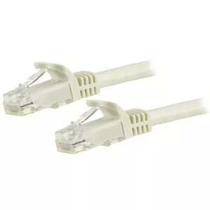 Ethernet Cable StarTech.com N6PATC15MWH RJ-45 CAT6 15m White