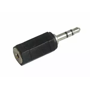 Audio adapter GOOBAY 3.5mm male to 2.5mm female stereo AD/3.5-M:2.5-F