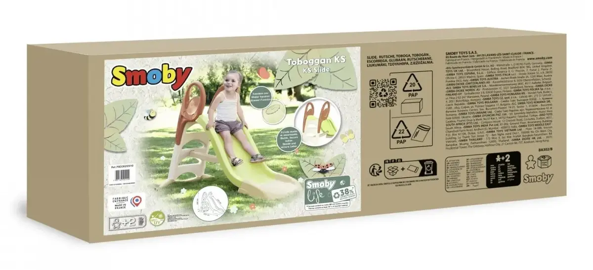 SMOBY Life Slide KS 820510 outdoor children's slide Photo 5