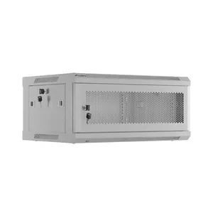 Rack cabinet LANBERG WF01-6404-23S 19" 4U gray with perforated doors