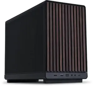 PC case Lian Li A3-mATX Micro Tower — Micro-ITX/Micro-ATX, Wood & Black, supports ATX/SFX/SFX-L PSUs