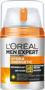 GARNIER Hydra Energetic Moisturizing Face Cream SPF15 50 ml — anti-fatigue formula for men