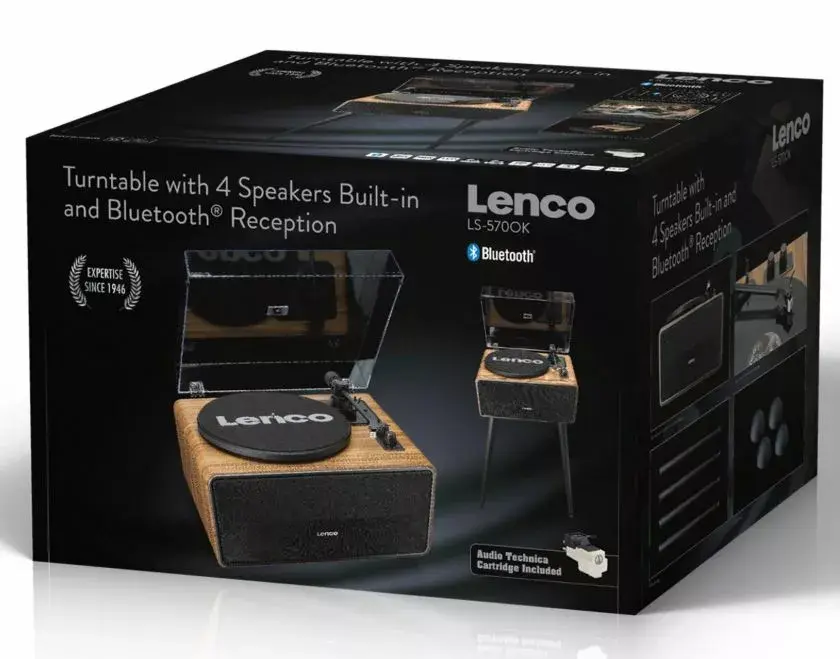 Lenco LS570OK проигрыватель винила — all-in-one Photo 5