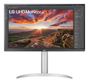 27" LG 27UP850K-W.AEU 4K UHD IPS LED monitors, 3840×2160, HDR10, 60Hz, 5ms, USB-C PD 90W, 2×USB-C, 2×HDMI, DP 1.4, 27"