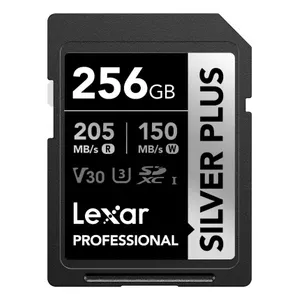 Flash Memory Lexar 256GB UHS-I SDXC SilverP