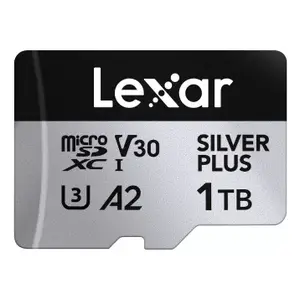 Flash Memory Lexar 1TB UHS-I MicroSDXC SILVER PLUS