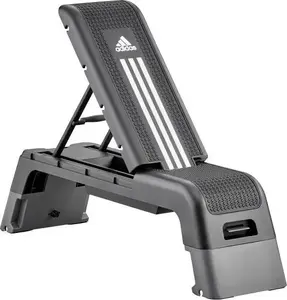 Portable Adjustable HIIT Deck workout equipment ADIDAS ADP-15070BK — compact training platform for interval and bodyweight exercises
