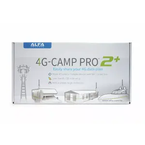 4G router Alfa Network 4G Camp-Pro 2+ — portable 4G LTE router with external antenna support