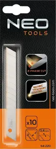 Utility Knife Blades 9 mm, Pack of 10 — NEO tools 64-220