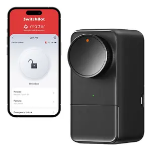 Electronic door lock SwitchBot Smart Lock Pro — black