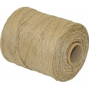 Twine Ball Staples linen twine 0.25 kg - natural fiber twine for tying and packaging
