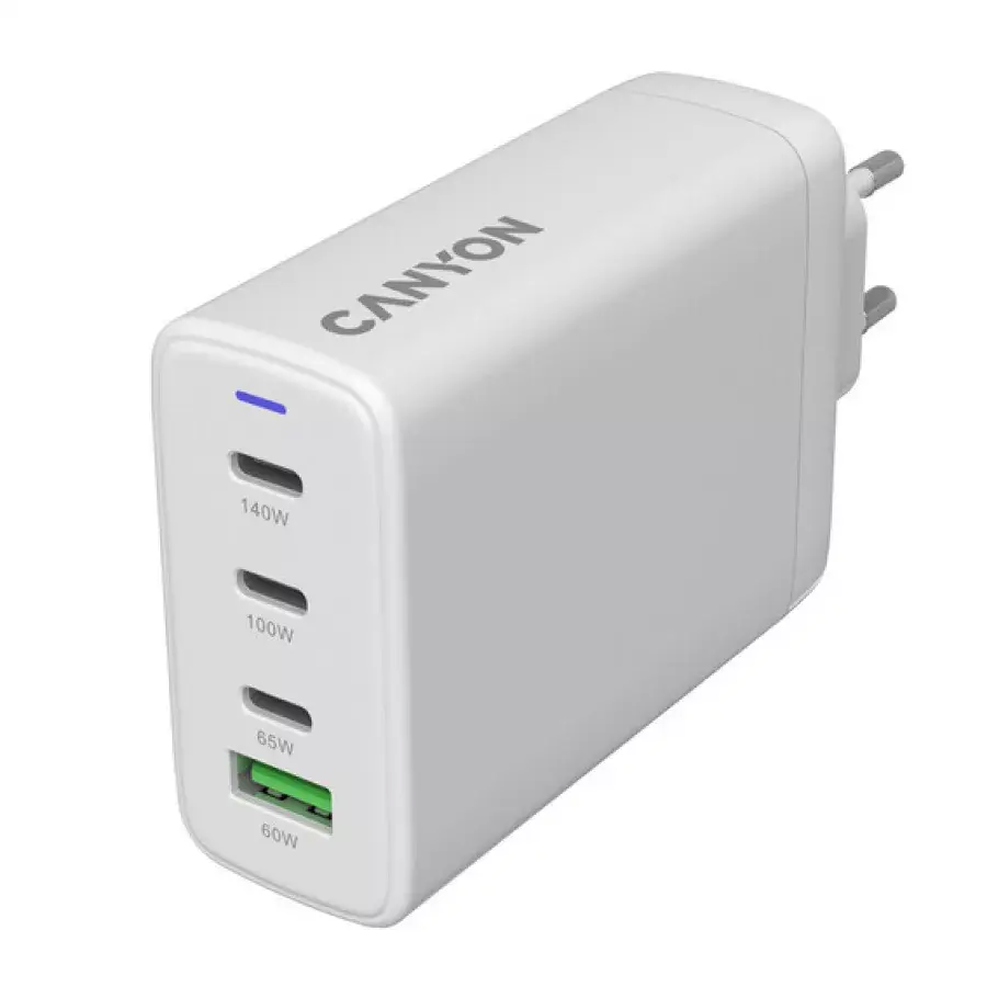 Зарядное устройство CANYON CU140ACC 150W 3xUSB‑C 1xUSB‑A Photo 4