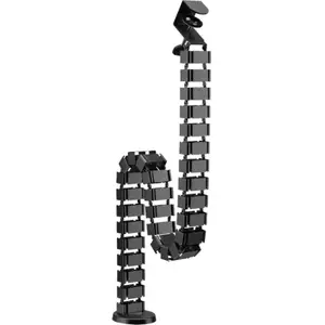 LogiLink Flexible cable channel Clamp-On version 1347x129 mm black KAB0092