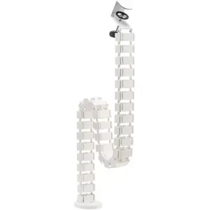 LogiLink Elastīgs kabeļu kanāls Clamp-On versija 1347x129 mm balts KAB0093