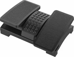 Footrest Q-Connect KF16954, under-desk foot support, 43×32 cm, black