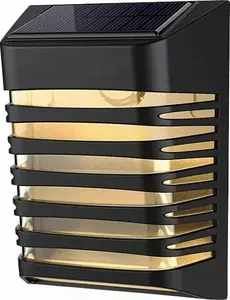 Outdoor Wall Light ECOLIGHT2 SOE-2 EC20116 solar wall lamp 1×0.25W LED 4000K black