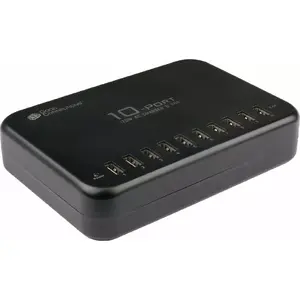 Зарядное устройство для мобильных устройств Triton PCA-D002S — для помещений, сеть AC 100–240В, выход 5В, кабель 1,5 м, чёрное