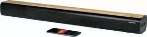 THOMSON SB402BT skaņas josla, 200 W RMS, bezvadu, melna/koka, EQ režīmi
